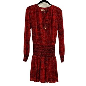 MICHAEL Michael Kors red mini dress/ tunic size XS